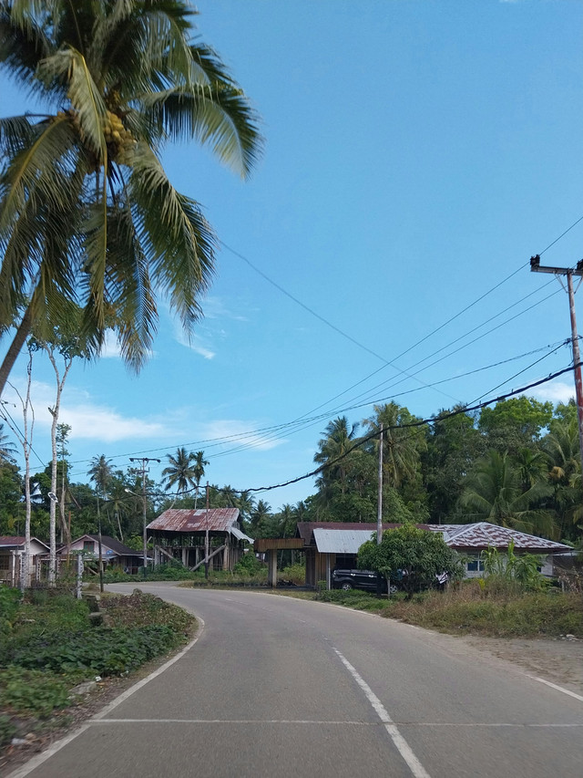 Jalan di Pulau Nias, salah satu daerah 3T di Indonesia (Unsplash.com)