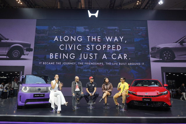 Perayaan 50 tahun Honda Civic di GIIAS 2026. Foto: Dok. Honda Prospect Motor