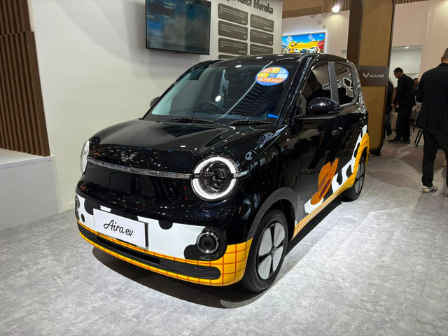 Wuling Aira ev edisi Toy Story di GIIAS 2026. Foto: Alvian Yoga Yulianto/kumparan