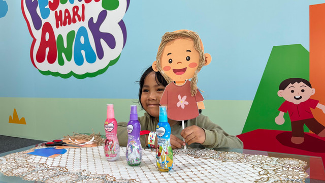 Workshop “Yuk, Bersiap Pergi Rapi dan Wangi!” bersama Cussons Kids di kumparanMOM Festival Hari Anak 2026. Foto: Wina/kumparan