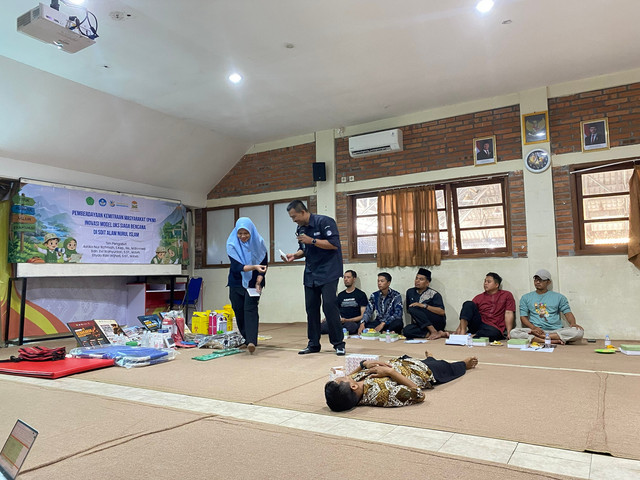 tanggap bencana, dosen UNISA ajak guru SD