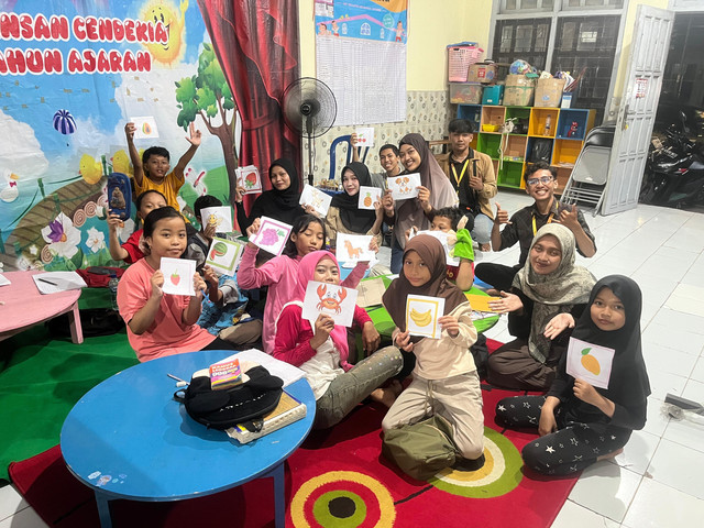 dokumentasi kegiatan saat bimbel