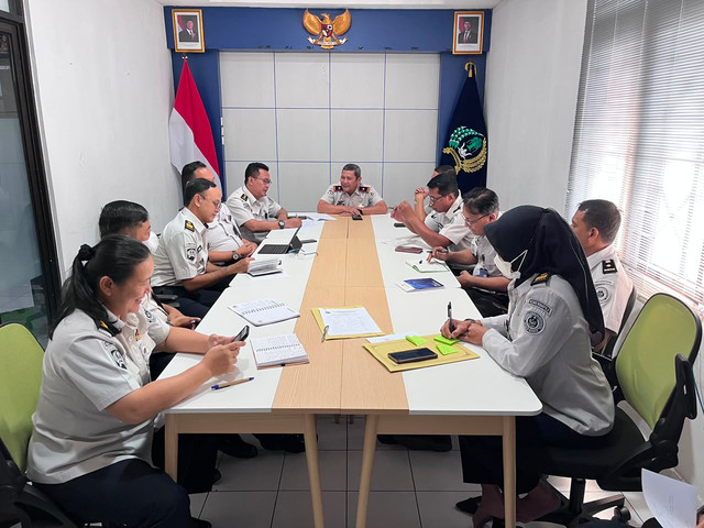 rapat persiapan perayaan hut ri di kanwil ditjenpas diy