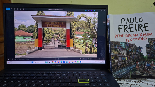 Ilustrasi buku Pendidikan Kaum Tertindas. Foto Koleksi Pribadi