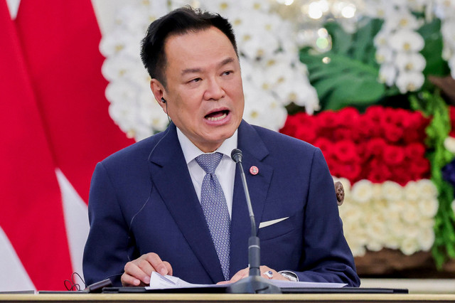 PM Thailand Anutin Charnvirakul. Foto: Willy Kurniawan/REUTERS