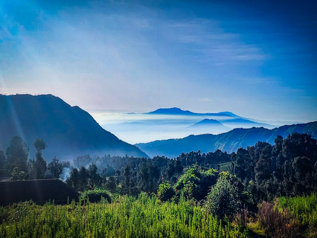Ilustrasi Makna Tradisi Kasada Suku Tengger . Foto: Unsplash/ijenlandscape Java Guide