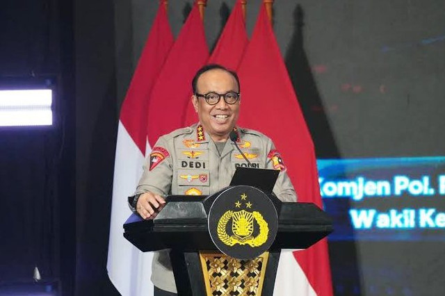 Wakapolri Komjen Pol Dedi Prasetyo di Mabes Polri, Jakarta Selatan. Foto: Dok. Istimewa
