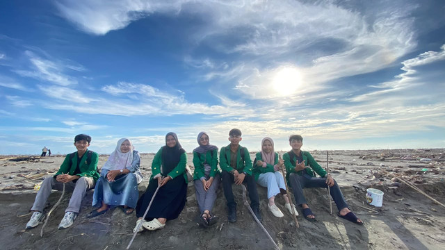 Survey ke Nagari Ketaping, Kabupaten Padang  Pariaman. Foto : Dokumentasi Penulis.