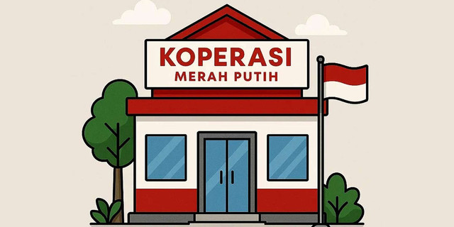 Ilustrasi Koperasi Merah Putih (sumber: Disprindagkop Bengkulu Selatan)