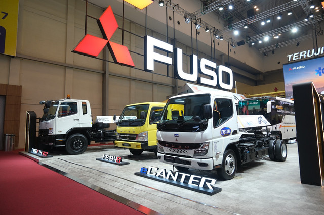 Truk listrik Fuso eCanter di GIIAS 2026. Foto: Aditya Pratama Niagara/kumparan