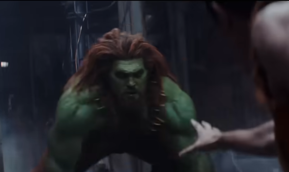 Jason Momoa sebagai Blanka di film Street Fighter. Foto: Paramount Pictures