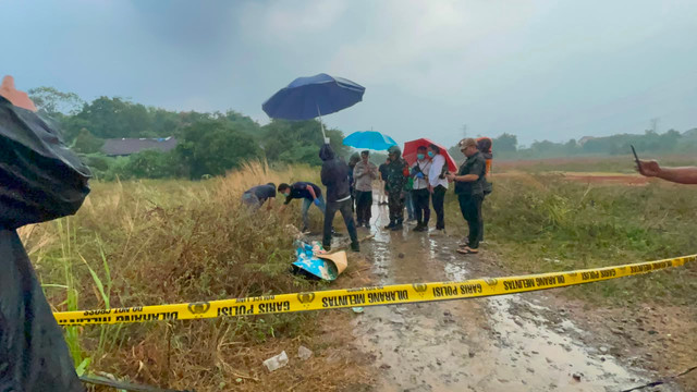 Penemuan tubuh manusia di Kecamatan Pancoran Mas, Depok, Selasa (4/8/2026) pada 16.00 WIB Foto: Dok. kumparan