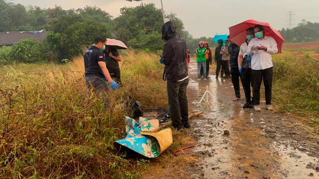 Penemuan tubuh manusia di Kecamatan Pancoran Mas, Depok, Selasa (4/8/2026) pada 16.00 WIB Foto: Dok. kumparan