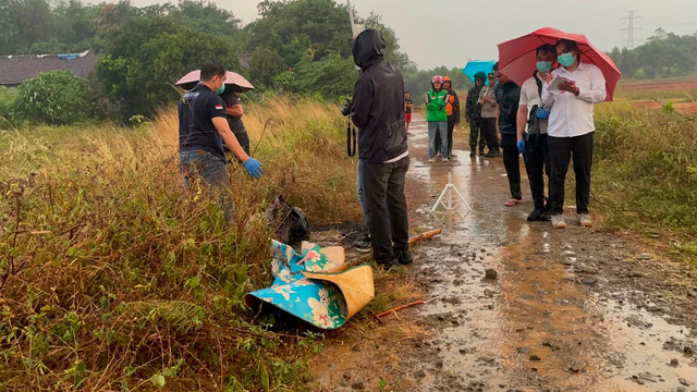 Penemuan tubuh manusia di Kecamatan Pancoran Mas, Depok, Selasa (4/8/2026) pada 16.00 WIB Foto: Dok. kumparan