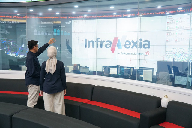 InfraNexia mencatatkan pendapatan Rp7,7 triliun pada semester I 2026. Foto: dok. TelkomGroup.