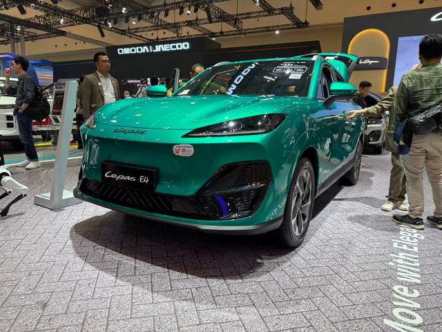 Lepas E4 di GIIAS 2026. Foto: Syahrul Ghiffari/kumparan