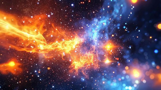 Illustrasi Artistik Entropi Radiasi terhadap Massa Lubang Hitam yang Tersisa (Gambar dibuat oleh Nano Banana AI) 