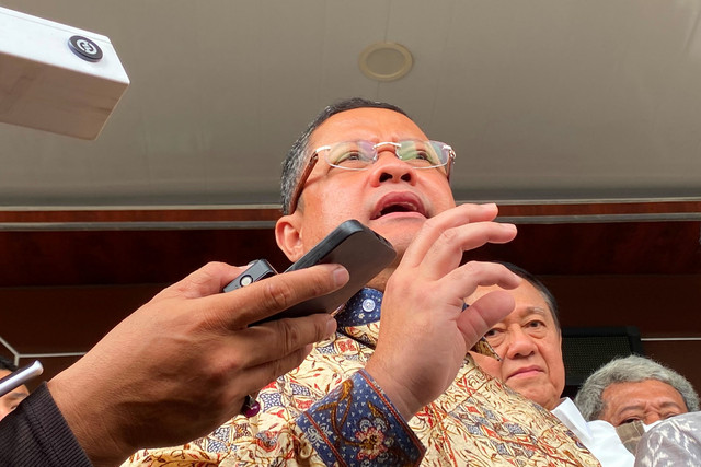 Penasihat Hukum Nadiem Makarim Ari Yusuf usai sidang perdana pembacaan Memori banding di Pengadilan Tinggi Jakarta, Rabu (5/8/2026). Foto: Aditya Nugraha/kumparan