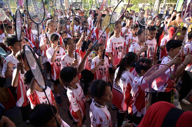 Setelah satu dekade, Audisi Umum PB Djarum 2026 kembali digelar di GOR Dafest Makassar 4 - 8 Agustus 2026. Diinisiasi Bakti Olahraga Djarum Foundation, ajang ini diikuti 233 peserta kelompok usia U-11, KU 11, dan KU 12 putra-putri. Foto: Dok. PB Djarum