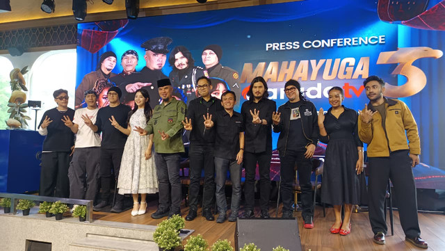 Dewa 19 menjadi salah satu penampil dalam konser Simfoni Mahayuga. Dok. Istimewarru