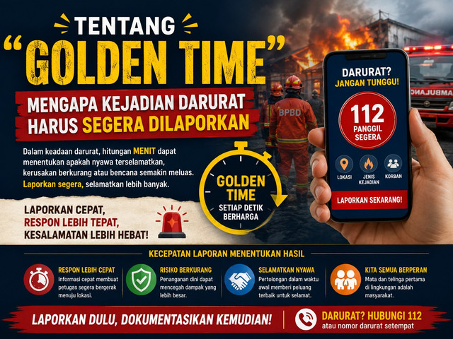 Mengapa kejadian darurat harus segera dilaporkan