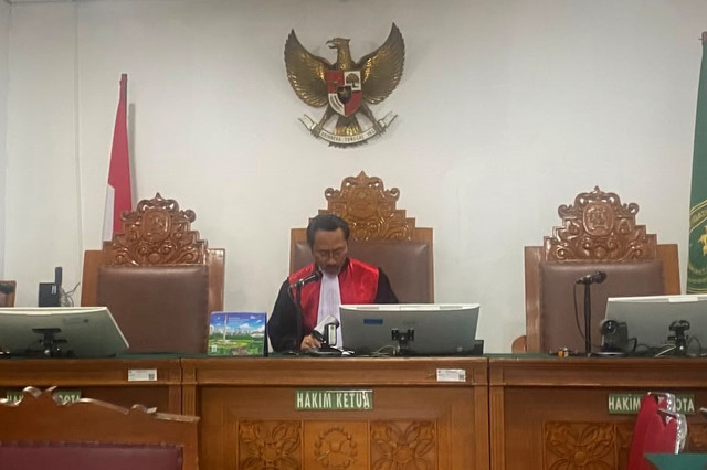 Sidang Praperadilan III Roy Suryo agenda pembacaan putusan di Pengadilan Negeri Jakarta Selatan, Jakarta, Kamis (6/8/2026). Foto: Kevin Daniel/kumparan