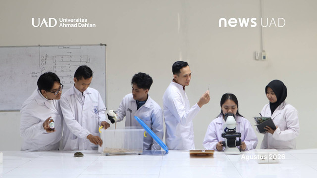Tim Universitas Ahmad Dahlan (UAD) kembangkan Inhalasi Nanomucoadhesive berbasis nilam untuk terapi PPOK (Foto. Haris Setiawan)