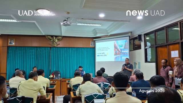 Universitas Ahmad Dahlan (UAD) tingkatkan kesiapsiagaan darurat melalui pelatihan keselamatan pengoperasian elevator (Foto. BSP UAD)