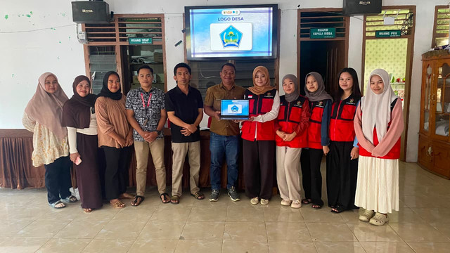 Penyerahan File Desain dan Makna Filosofis Logo Desa Kepada Pemerintah Desa Bonto Tallasa