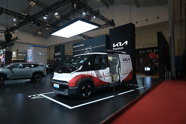 Kia PV5 di GIIAS 2026. Foto: Aditya Pratama Niagara/kumparan