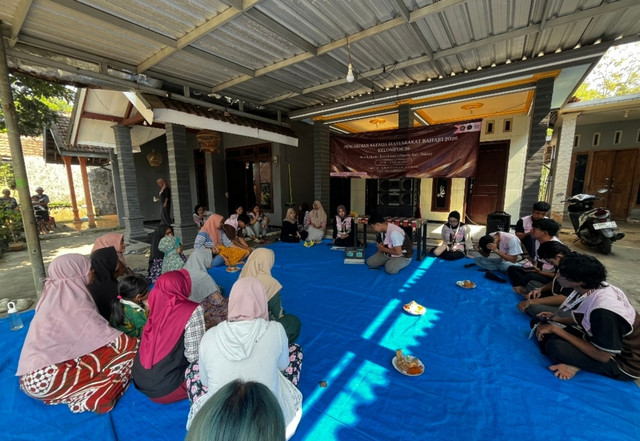 Penjelasan alat dan bahan (foto: PKMB Kelompok 26)