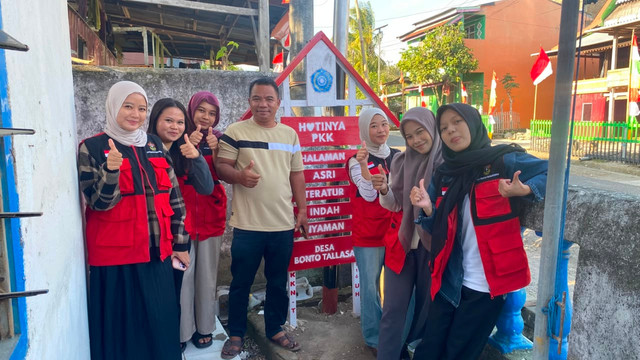 Dokumentasi Penataan Visual Hatinya PKK di Gedung PKK Desa Bonto Tallasa, Kec. Ulu Ere, Kab. Bantaeng