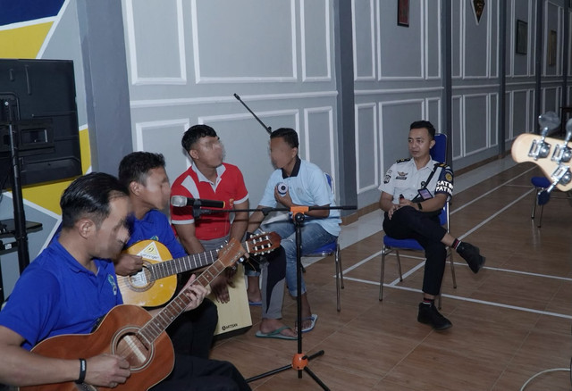 Masyarakat binaan di Rutan IIB Banjarnegara. Dok. Istimewa