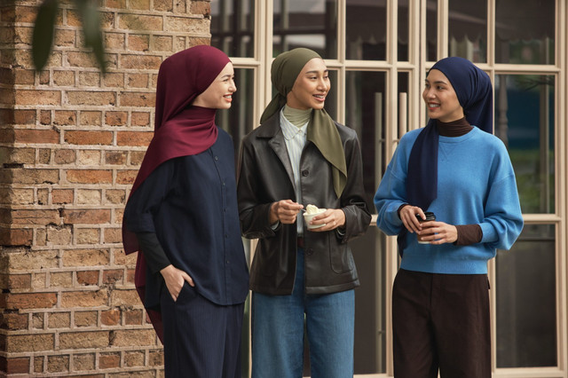 Koleksi hijab Uniqlo yang akan dirilis pada 10 Agustus 2026. Foto: Uniqlo