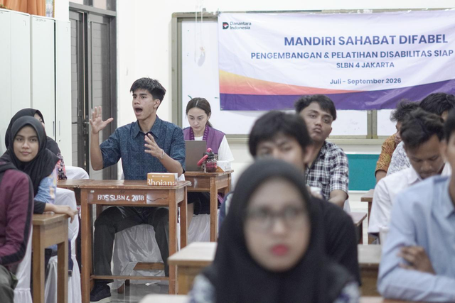 Bank Mandiri melalui program Mandiri Sahabat Difabel dalam memberdayakan penyandang disabilitas untuk siap kerja. Foto: Dok. Bank Mandiri