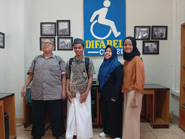 Kunjungan ke Difabel Corner. Foto: Susi Nurkuat/Dokumentasi Pribadi