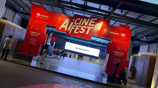 Puncak festival AI Cinefest 2026 digelar di M Block Space pada Jumat (7/8). Foto: Habib Allbi Ferdian/kumparan