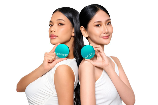 Skintific Perfect Stay Serum Matte Cushion Foundation SPF 50 PA++++. Foto: Skintific