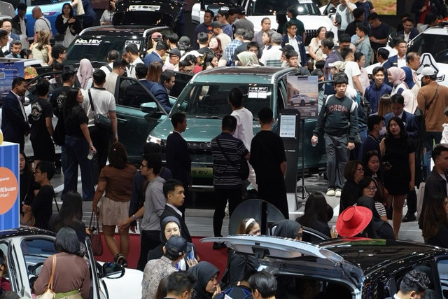 Antusiasme pengunjung di GIIAS 2026. Foto: Dok. Instagram @giias_id