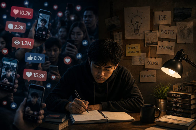 Ilustrasi dibuat sendiri menggunakan AI. (Ilustrasi: AI)