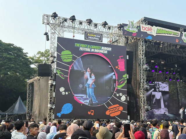 Vierratale ft. Princess di Bangor Fest 2026, di Senayan, Jakarta Pusat, Minggu (9/8/2026). Foto: Vincentius Mario/kumparan