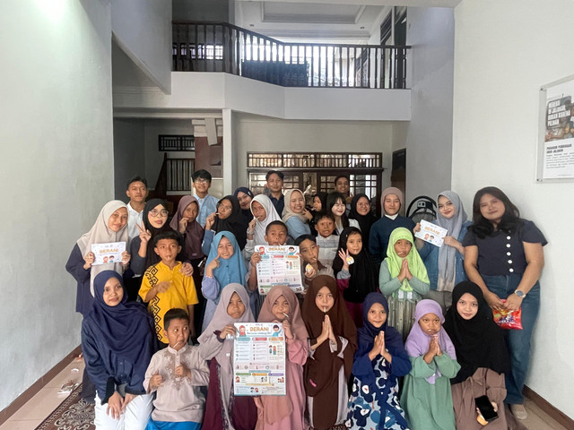 Gambar Setelah Kegiatan Edukasi, Sumber : Dokumen Pribadi