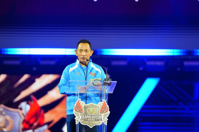 Kapolri Jenderal Listyo Sigit menghadiri Kapolri Esport Cup 2026, Indonesia Arena, GBK, Jakarta Pusat. Foto: Dok. Polri