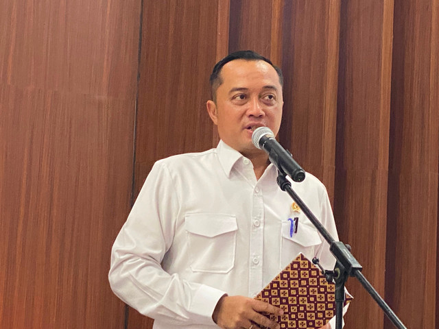 Menteri Sekretaris Negara (Mensesneg), Prasetyo Hadi, di Kompleks Parlemen, Senayan, Jakarta, Senin (10/8). Foto: Aditya Nugraha/kumparan