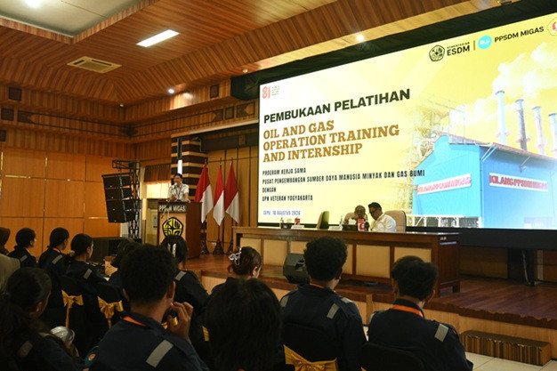 Pembukaan pelatihan kerja sama antara PPSDM Migas dan UON Veteran Yogyakarta. (Dok. Humas PPSDM Migas)
