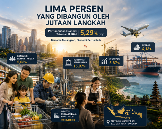 Pertumbuhan ekonomi tw II, sumber: AI
