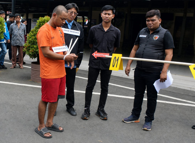 A (30) membunuh selingkuhan. dok Istimewa