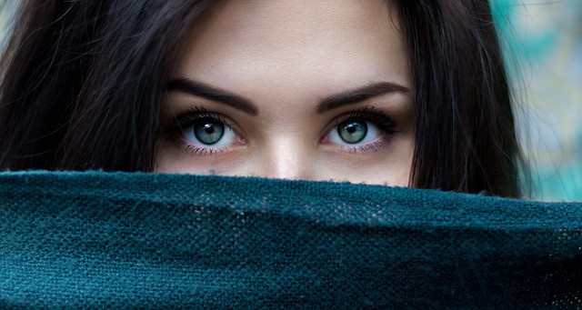 Ilustrasi girl, eyes, green eyes. Foto: Pixabay