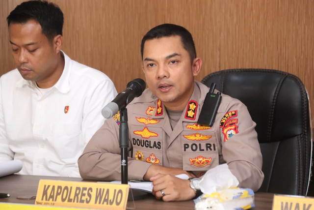 Polisi merilis kasus pembunuhan Paramita Titania Angelica (26), perempuan asal Kabupaten Wajo, Sulawesi Selatan (Sulsel). Foto: Dok. Istimewa