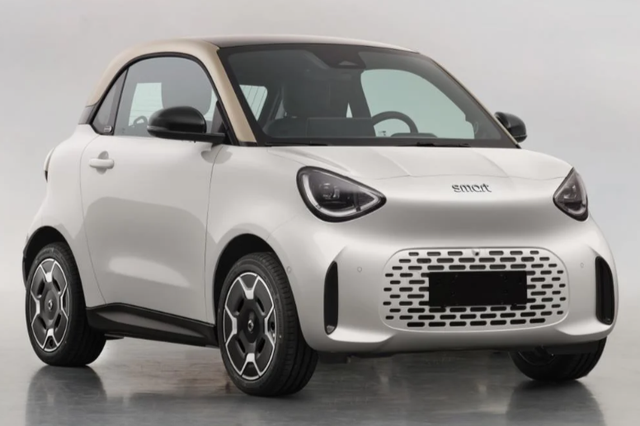 Tampilan depan Smart #2, hasil kolaborasi Geely dan Mercedes-Benz. Foto: Dok. MIIT